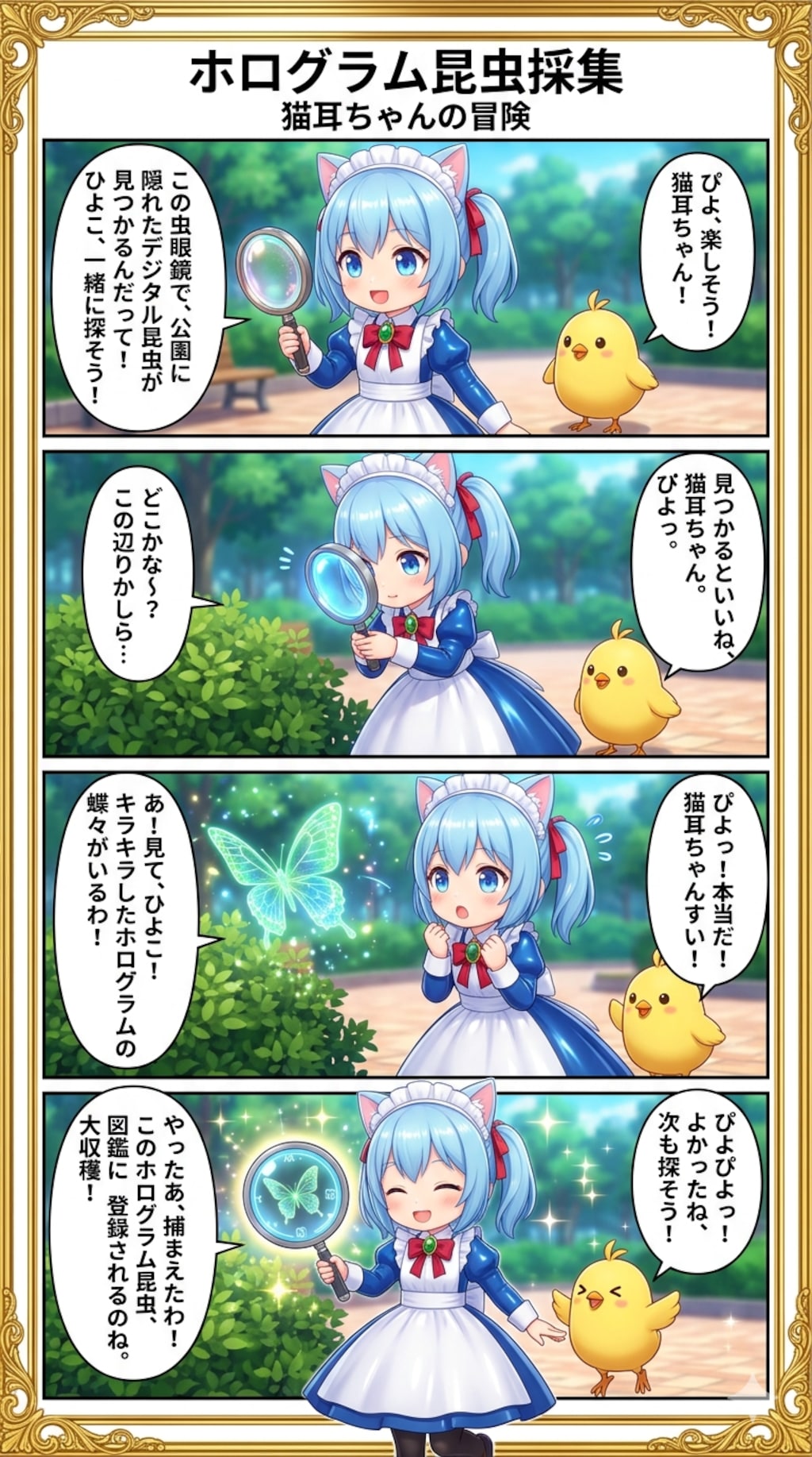 ホログラム昆虫採集