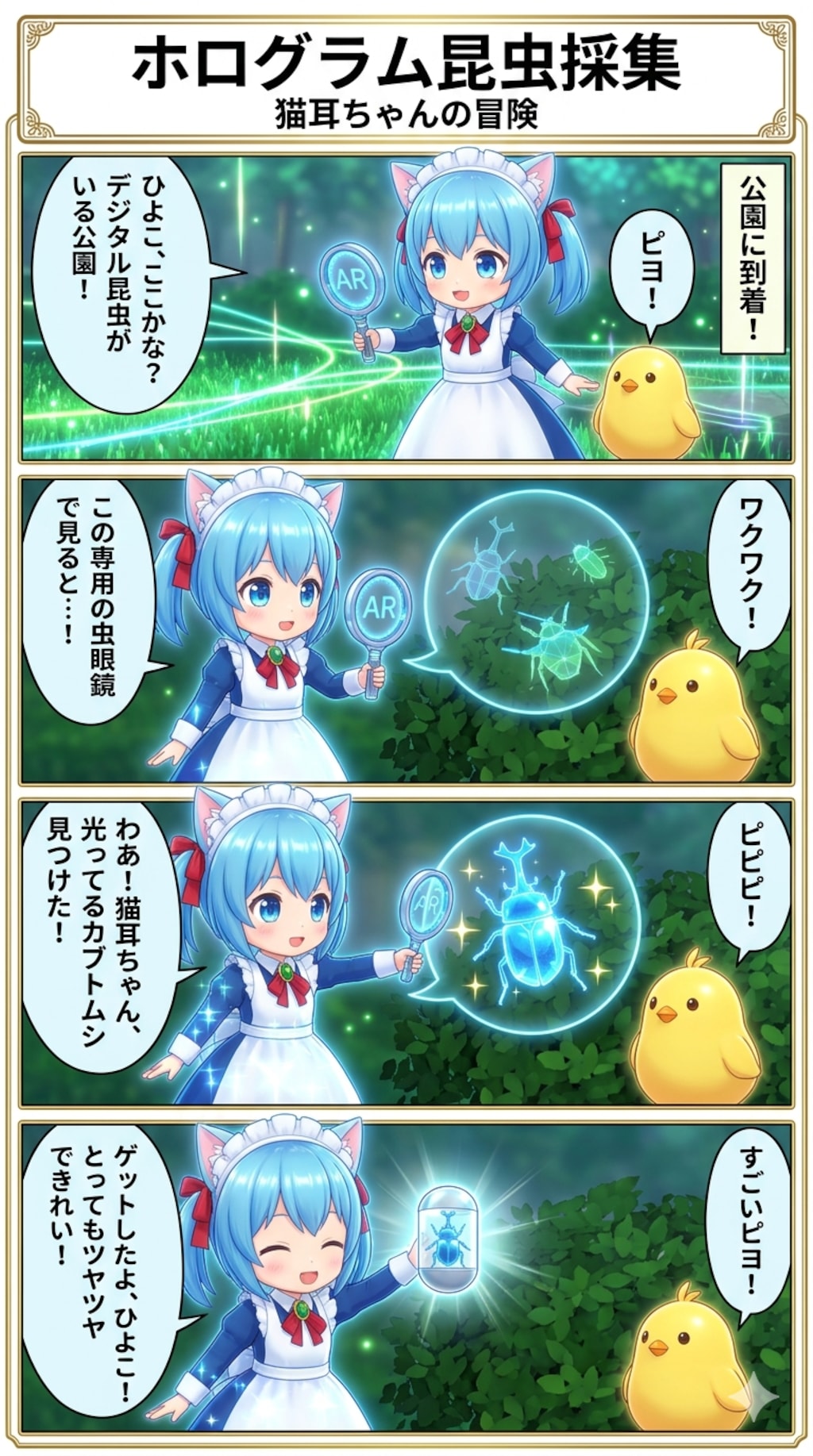 ホログラム昆虫採集
