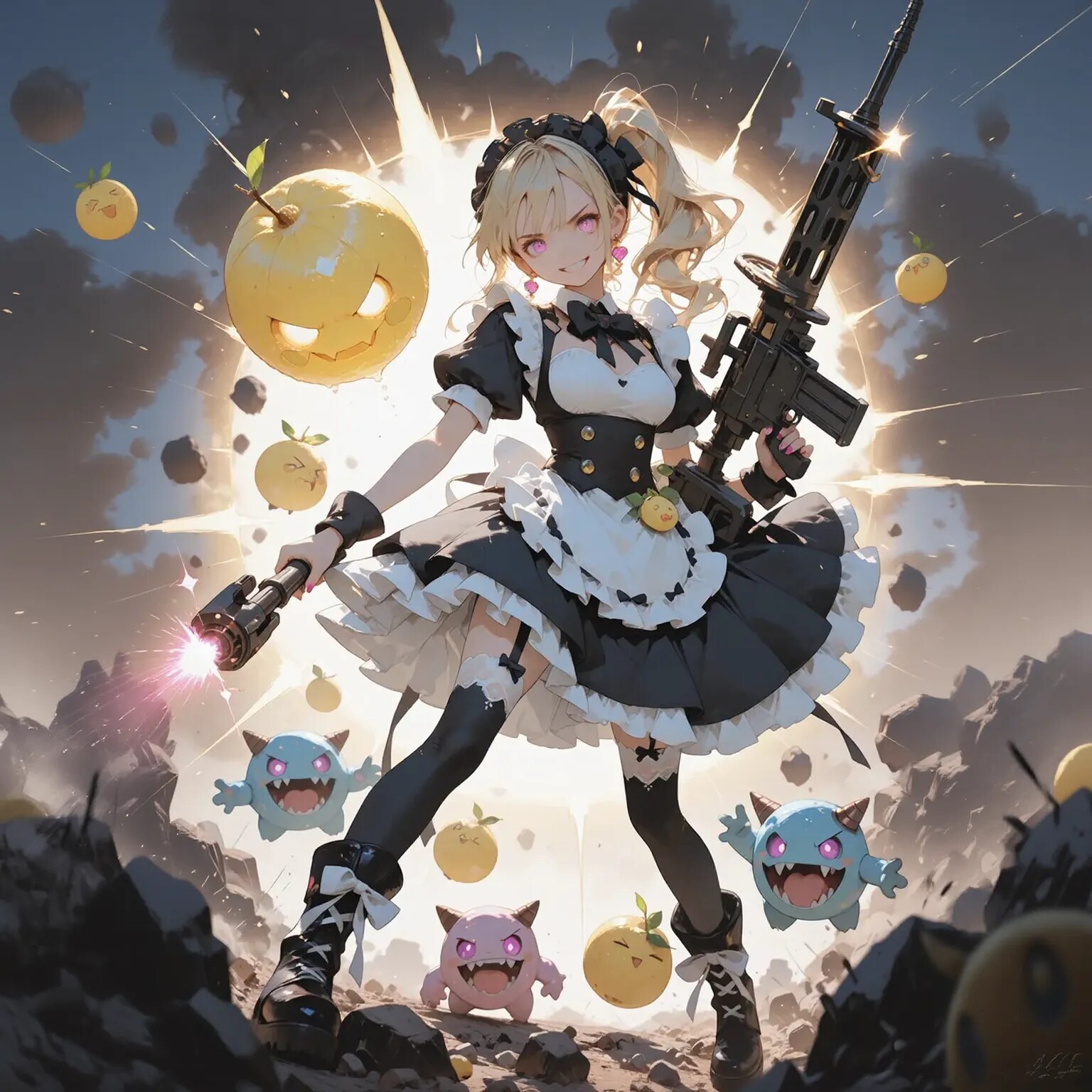 【武装メイド】Assault Maid③ | の人気AIイラスト・グラビア