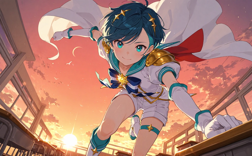 男セーラー戦士！