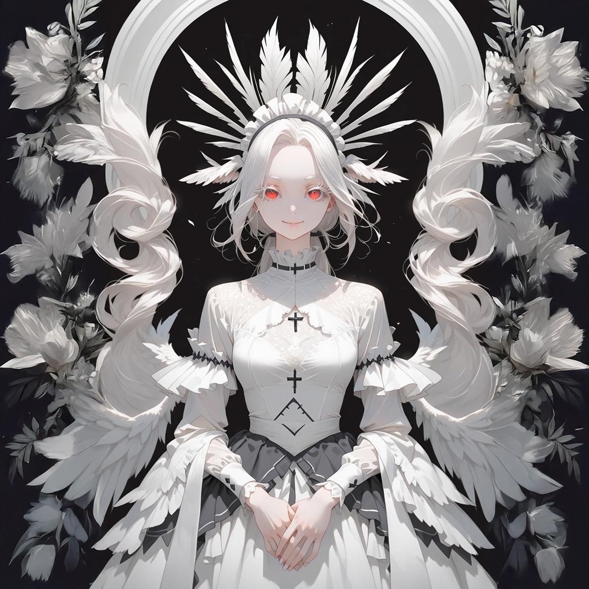 「リリエル様のレリーフです」 | の人気AIイラスト・グラビア