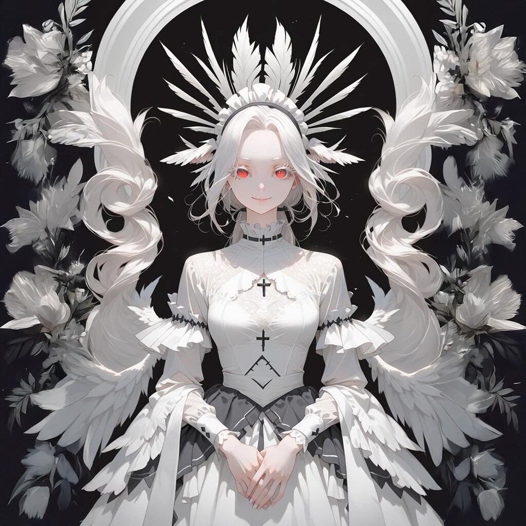 「リリエル様のレリーフです」