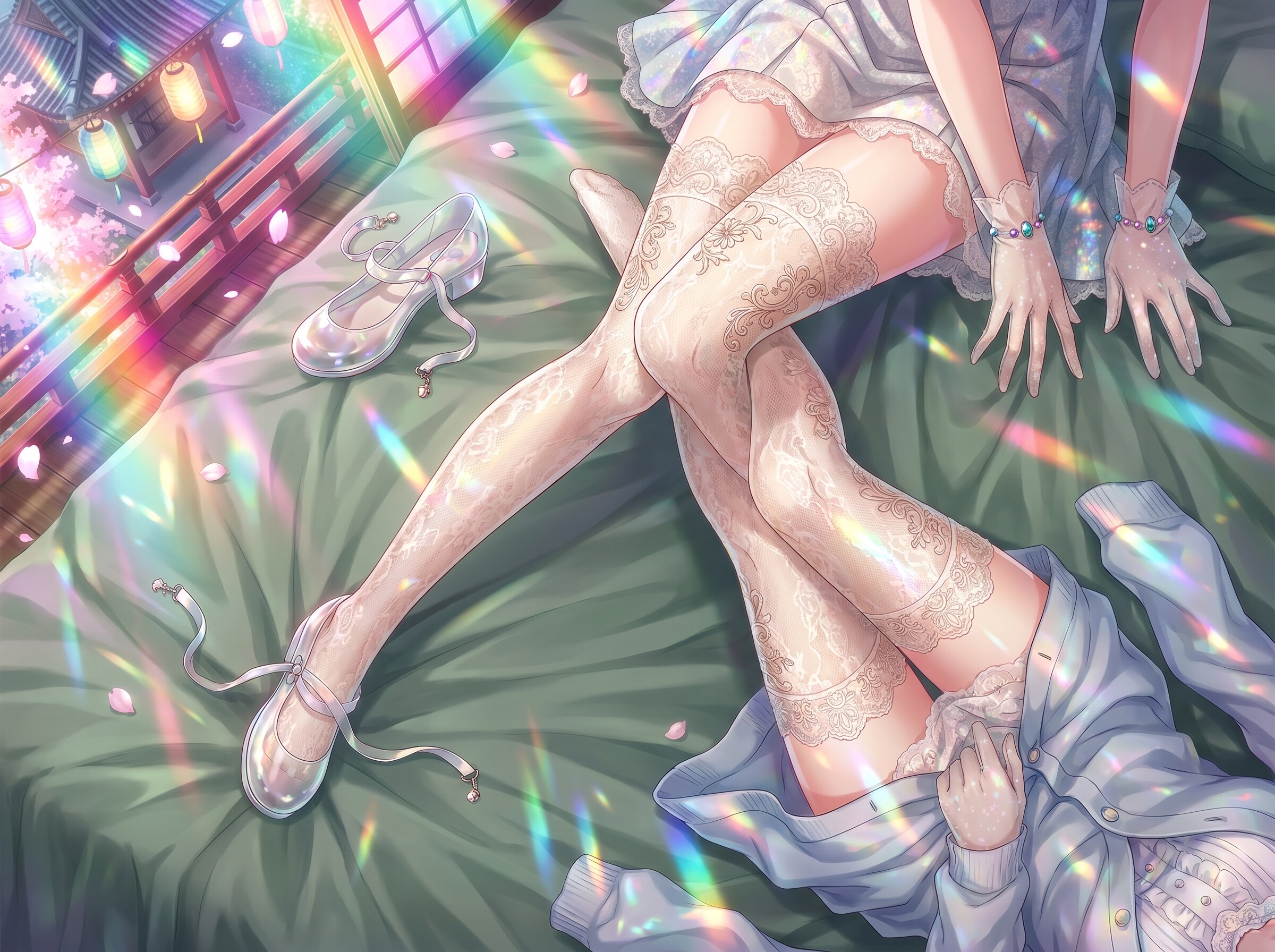 翠帷の微睡肢