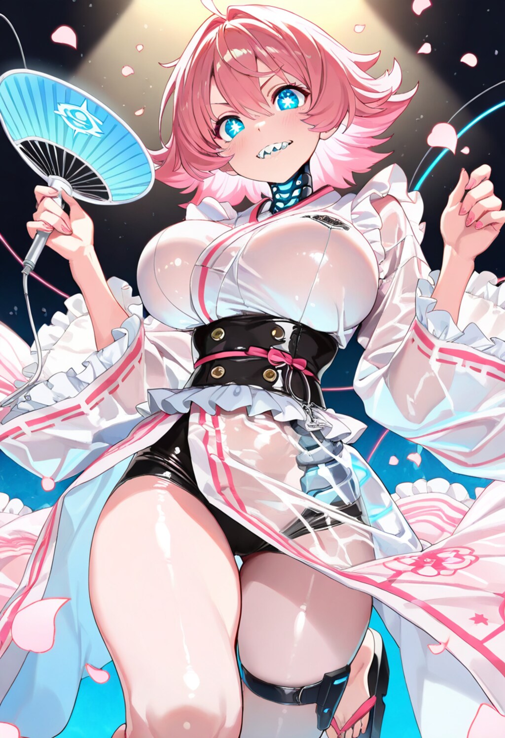 デカパイ着物キャラデザ