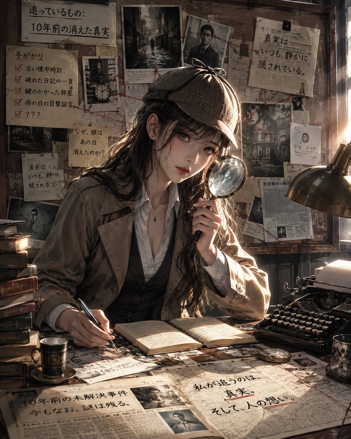 探偵 | の人気AIイラスト・グラビア