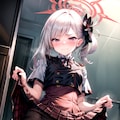 浅黄ムツキ　透け乳首・たくしあげ(踏みつけ)・スリングショット・寄せ乳(ローレグ) 5枚目