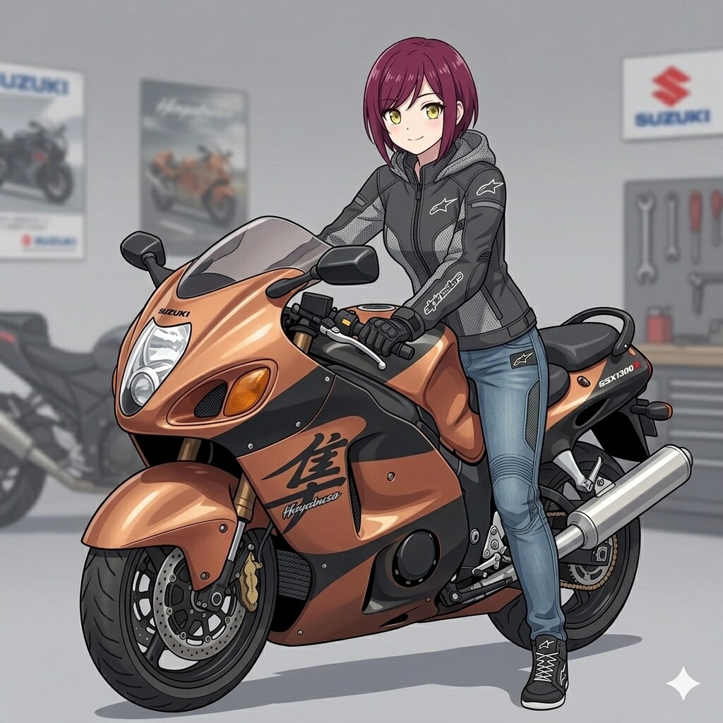 バイクガチャ（芽衣ちゃん）