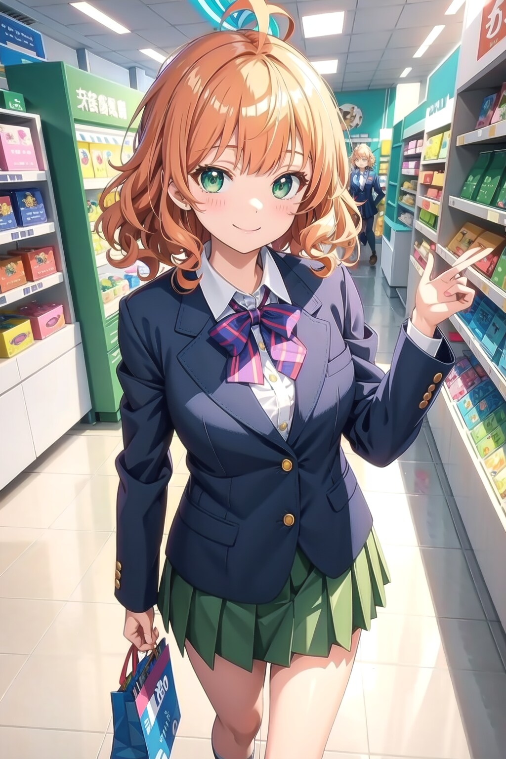 お買い物付き合ってくれてありがと　橘 陽菜（たちばな ひな） | の人気AIイラスト・グラビア