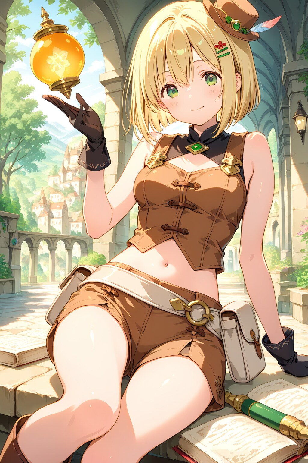 レンジャー衣装の千鶴ちゃん | の人気AIイラスト・グラビア