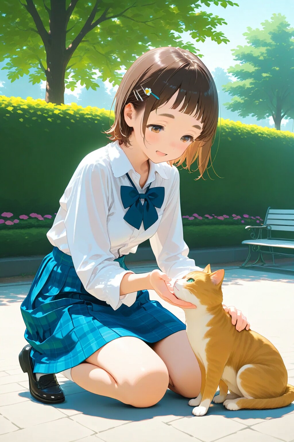 猫🐈とバレー部ちゃん🏐✨