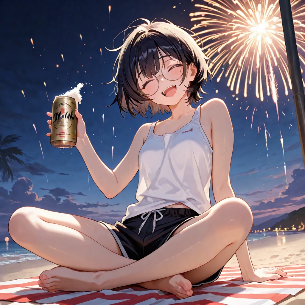 2人だけの夏祭り