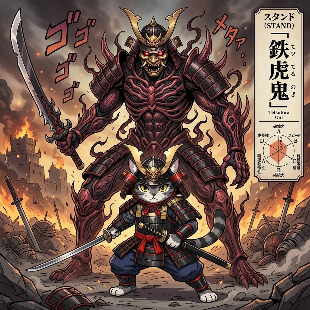 スタンド使いの猫侍
