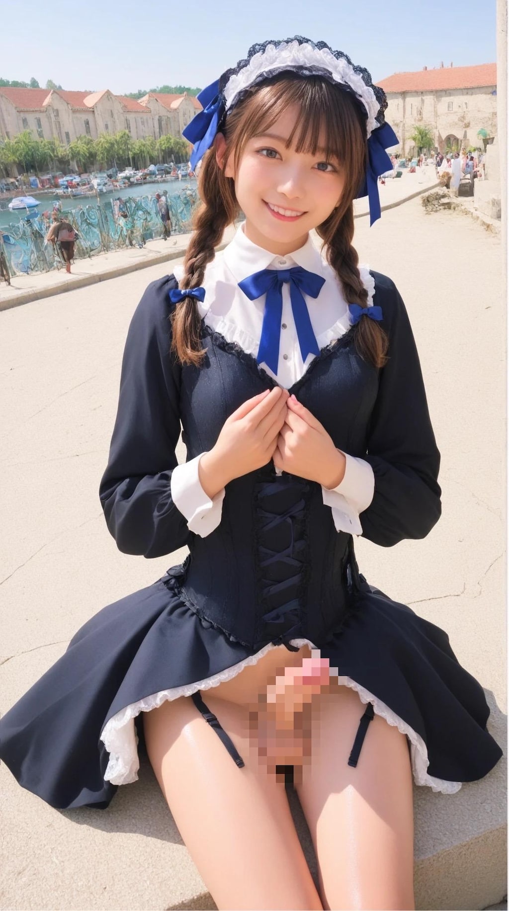 続々・ふたなりロリータちゃんとセーヌ川観光