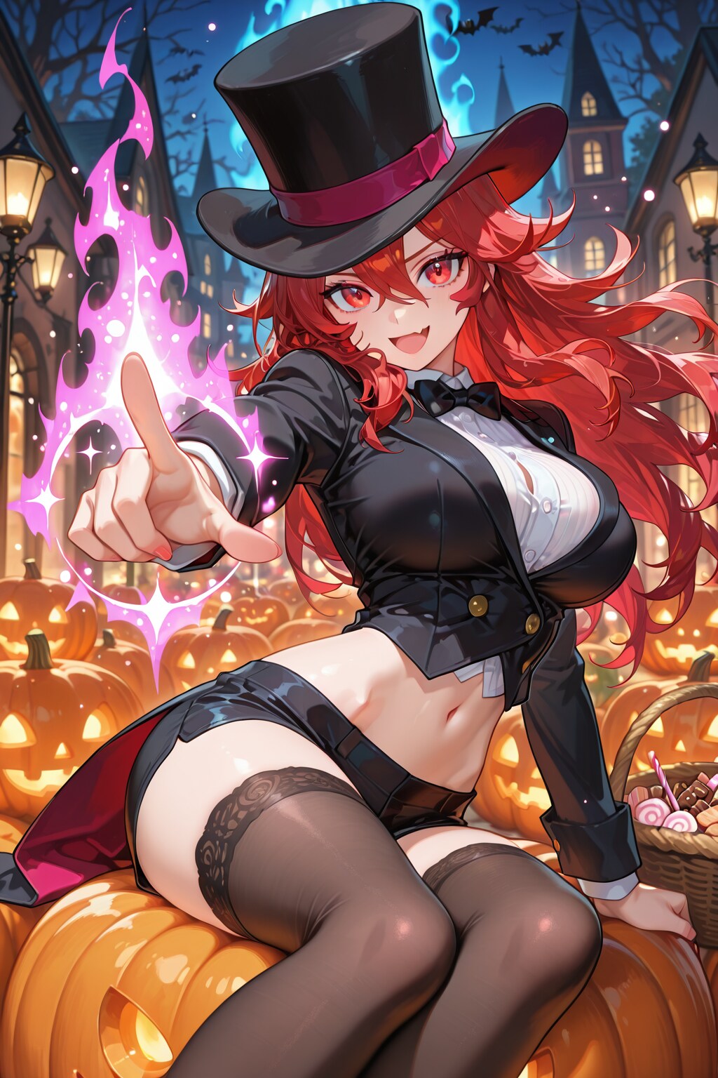 シーズン到来を待てなかったハロウィン仮装ガールさん