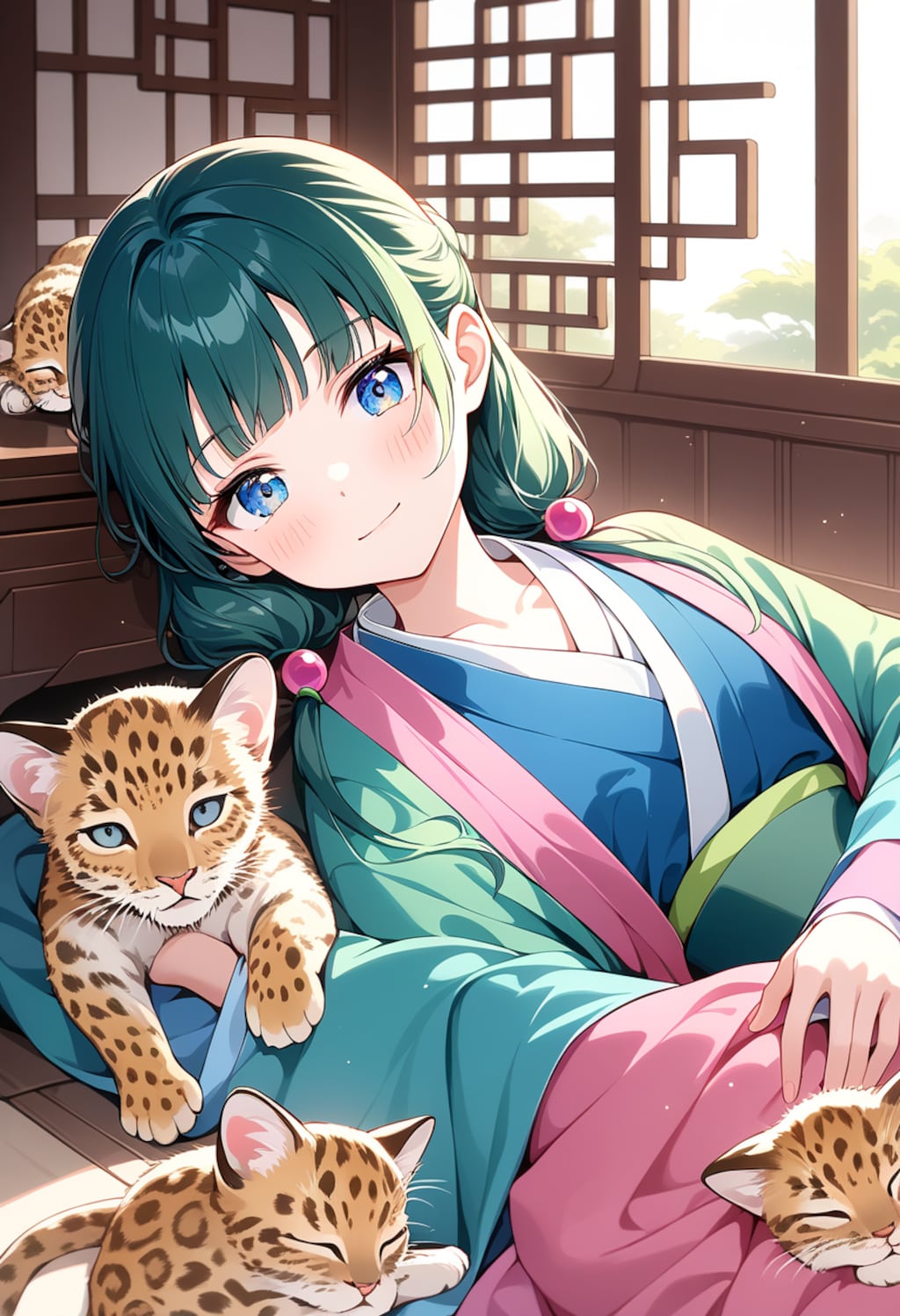 猫猫　子豹