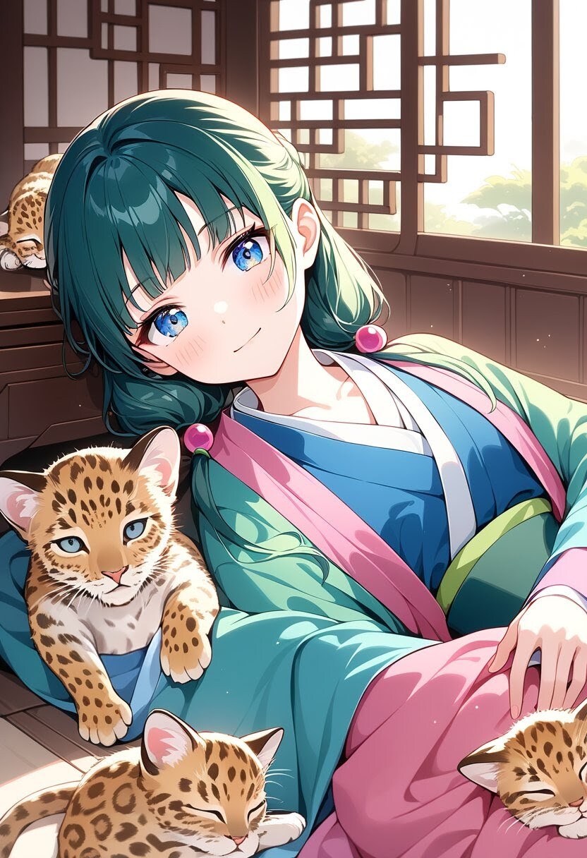 猫猫　子豹