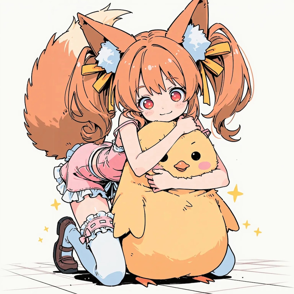 「あるじー、捕まえたの。食べてもいーい？」