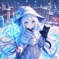 氷の白魔女と相棒の黒猫 10枚目