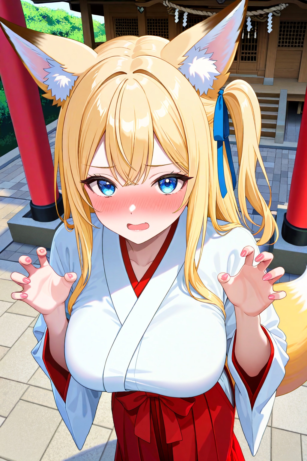 お狐ナミちゃん | の人気AIイラスト・グラビア