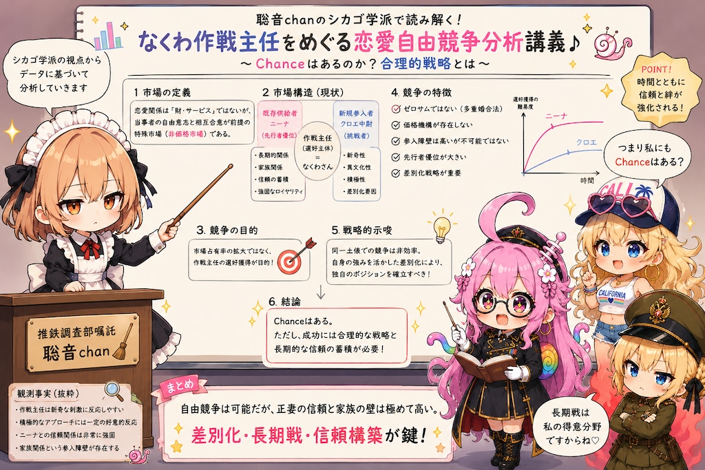 聡音chanのシカゴ学派的講義