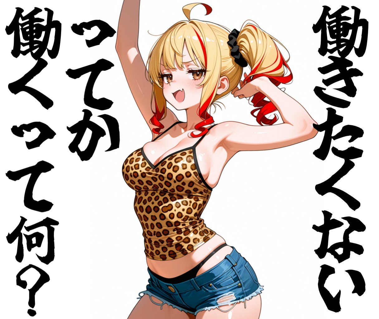働きたくな～い！？