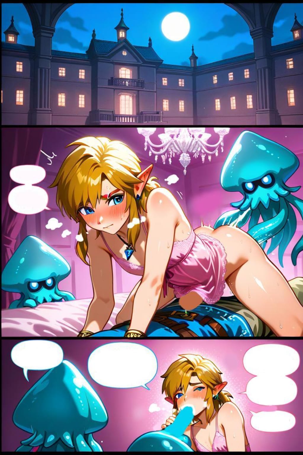 ゼルダの伝説　リンク　ネグリジェ