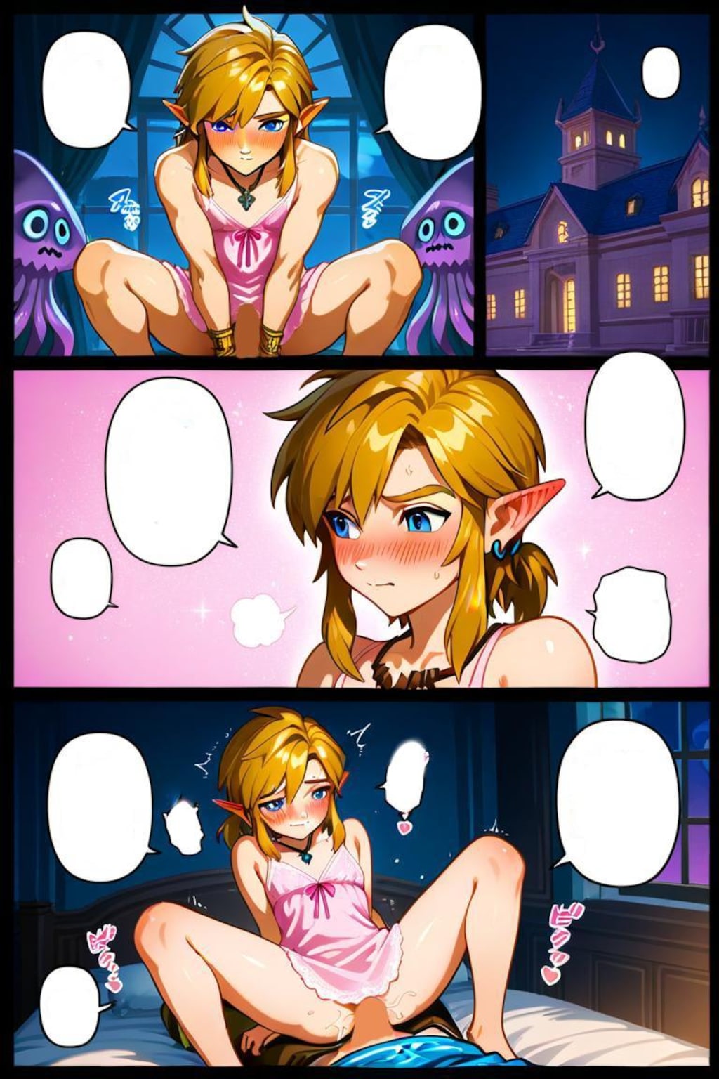 ゼルダの伝説　リンク　ネグリジェ