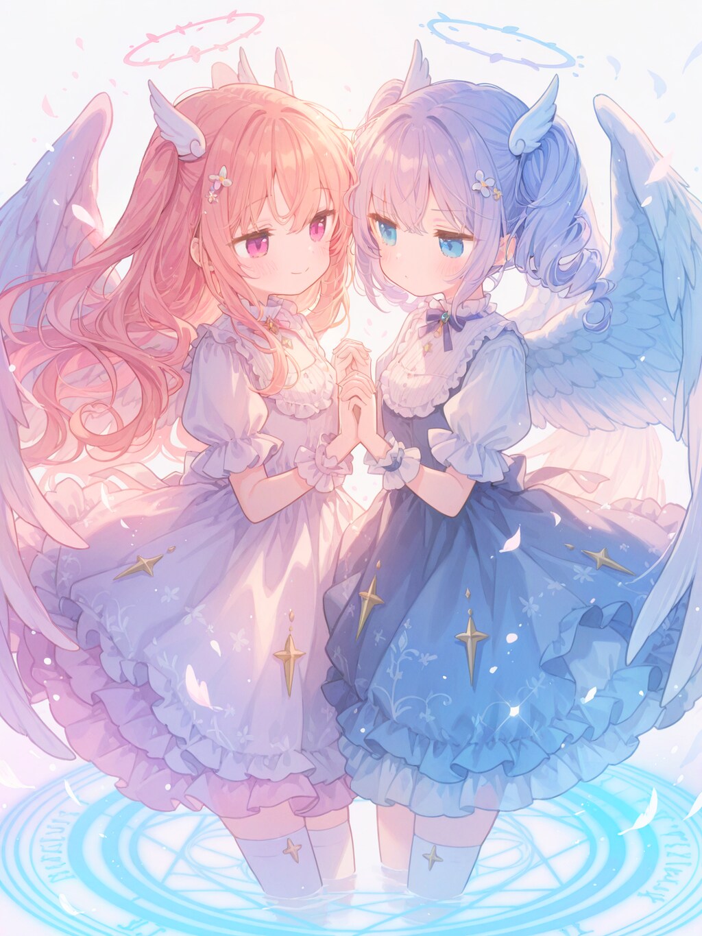 ジト目ツインエンジェル