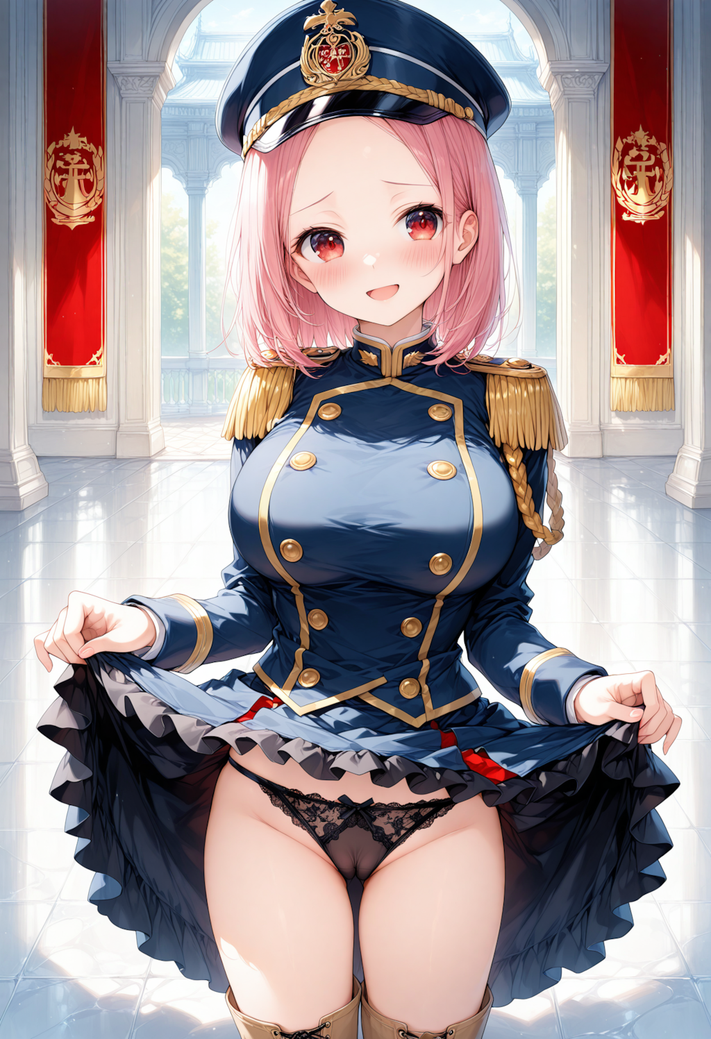 パンチラ ミリロリ