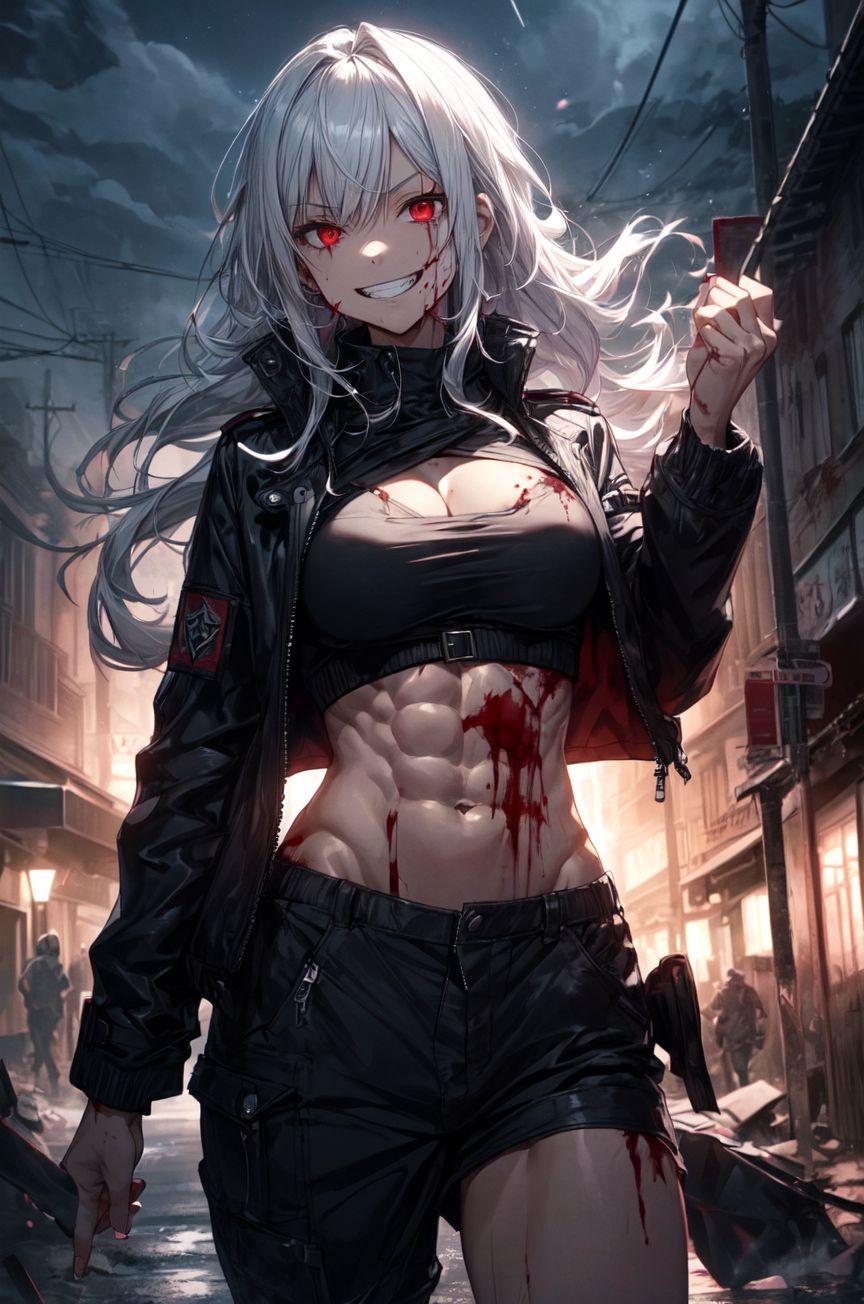 喧嘩好きな銀髪さん