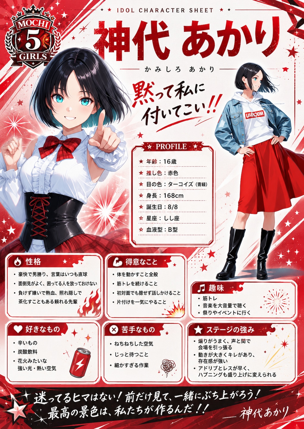 うちの子キャラクターシート✨