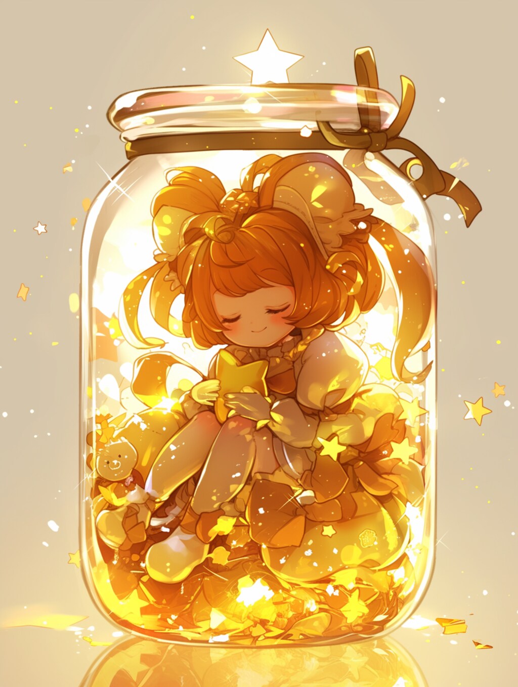 「瓶詰の少女」黄18