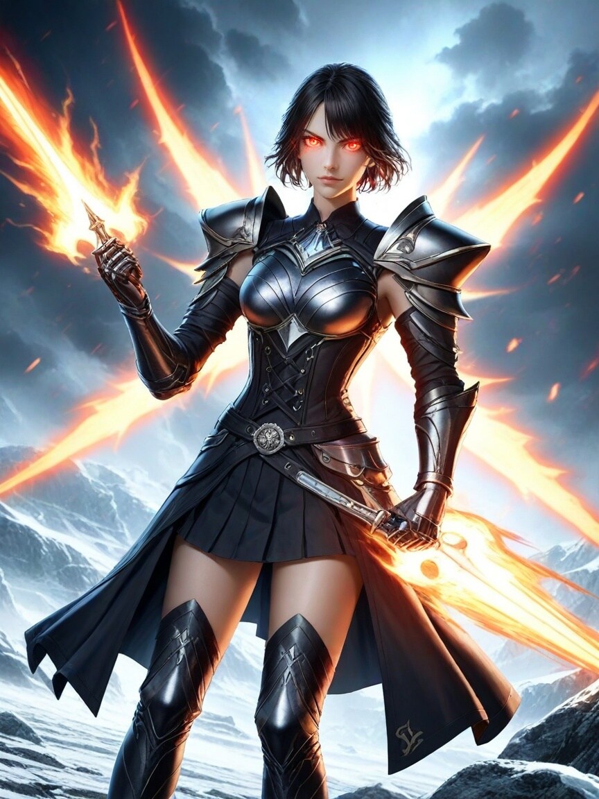 魔法の翼と短剣 | の人気AIイラスト・グラビア