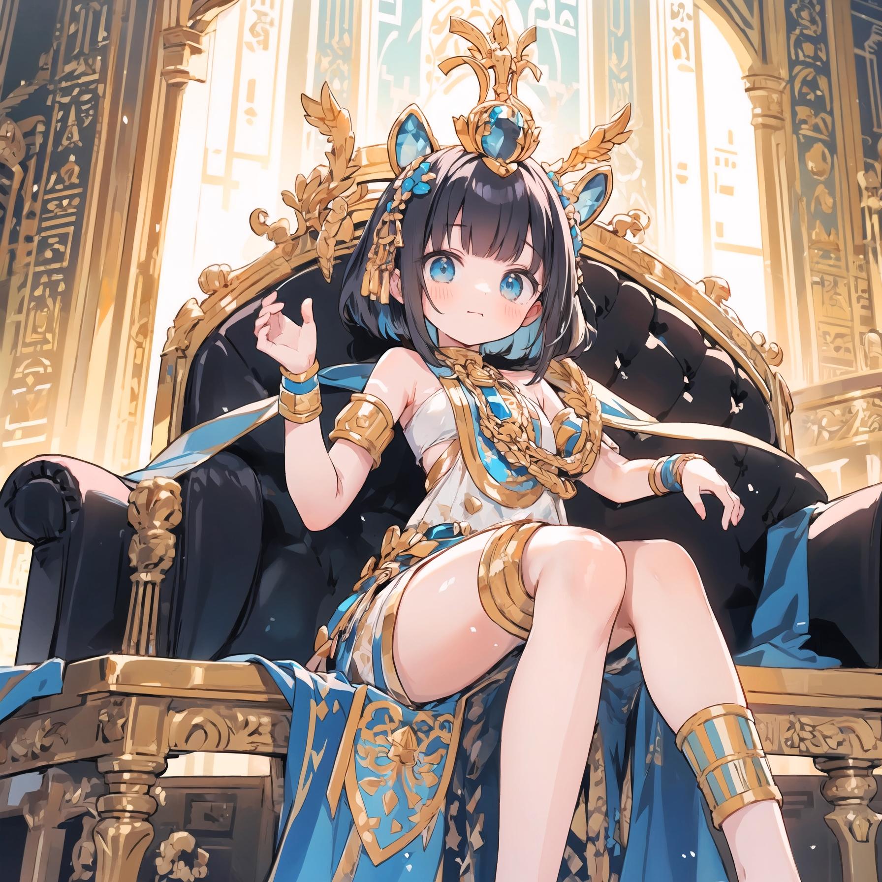 無慈悲な女王少女