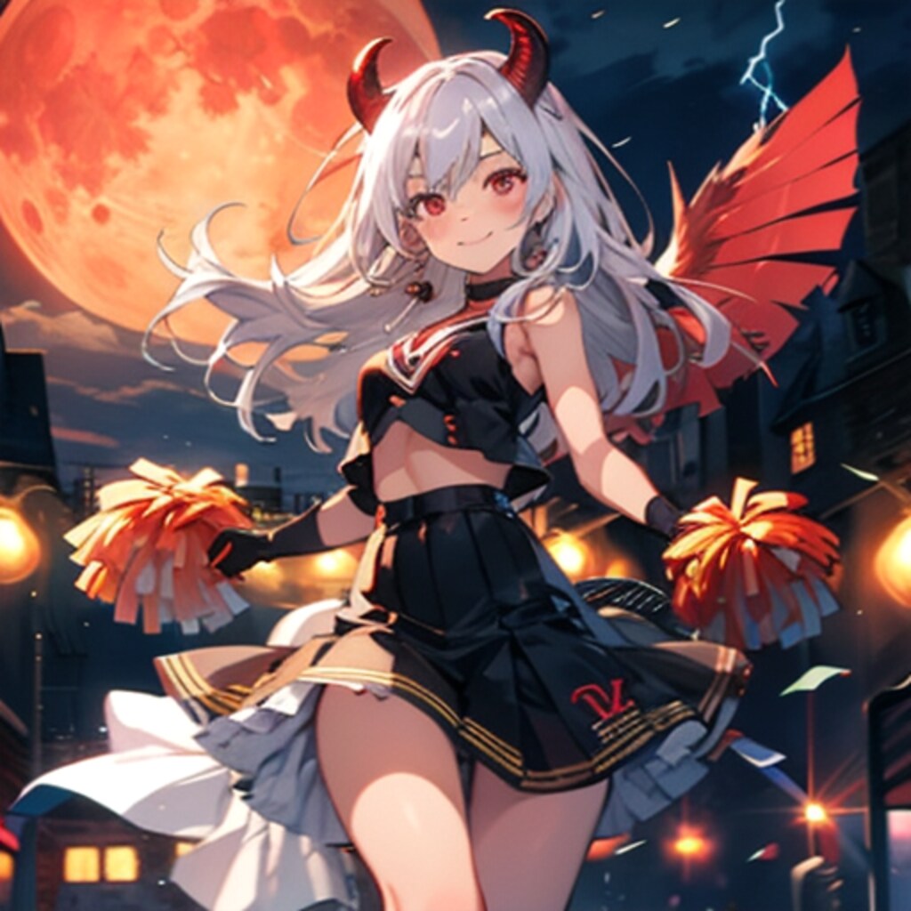 悪魔っ子チアリーダー250714