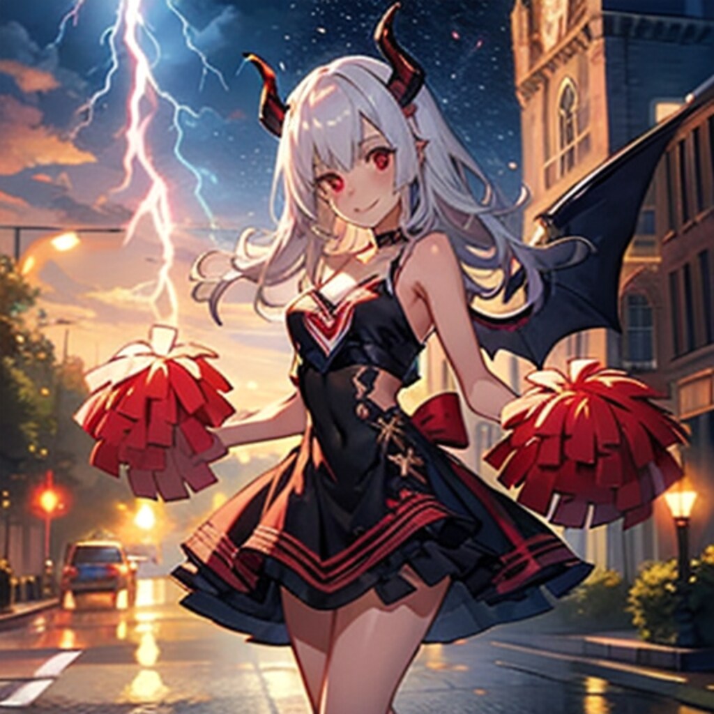 悪魔っ子チアリーダー250714