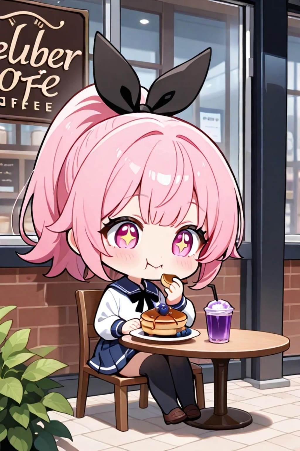 ブルーベリースイーツとALTAIRちゃん