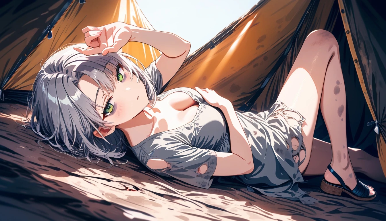 異世界DAYS.16『テミス様…その方は……？』＆『アルテナ！　この騎士の方が治してくれるって！！』テミス＆アルテナ
