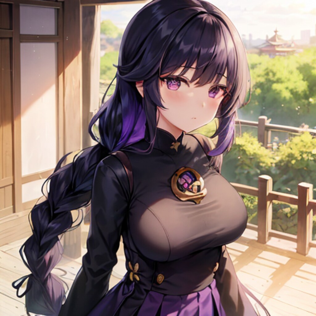 雷電将軍 色んな衣装作成