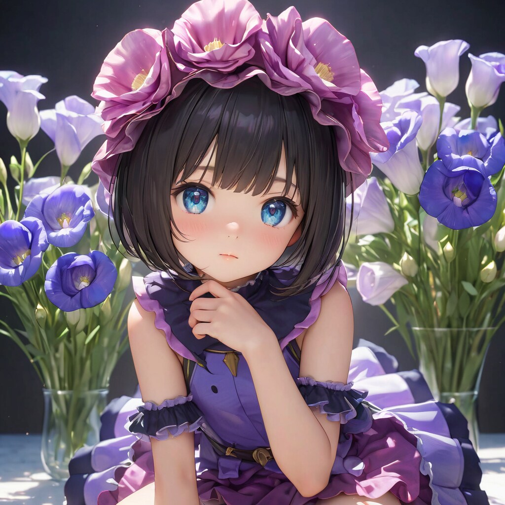 今日の誕生花はトルコキキョウ