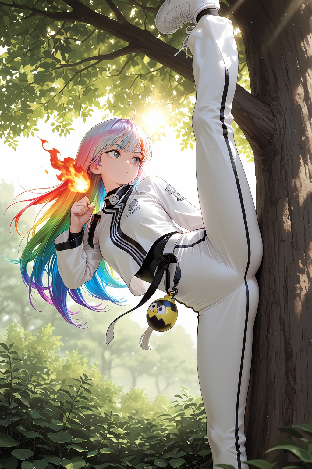 ちちぷい感謝のハイキック