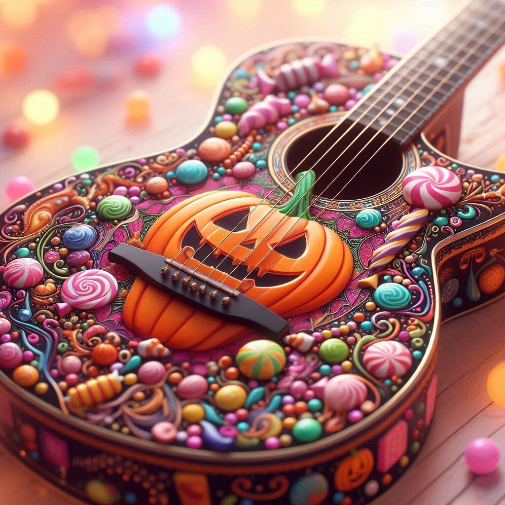 ハロウィンギター