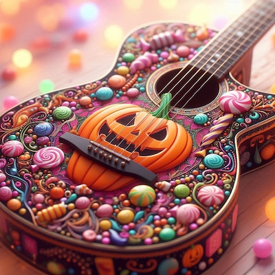 ハロウィンギター