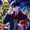 クリスマスプレゼントと、黒髪短髪男性★その1(10枚) 3枚目