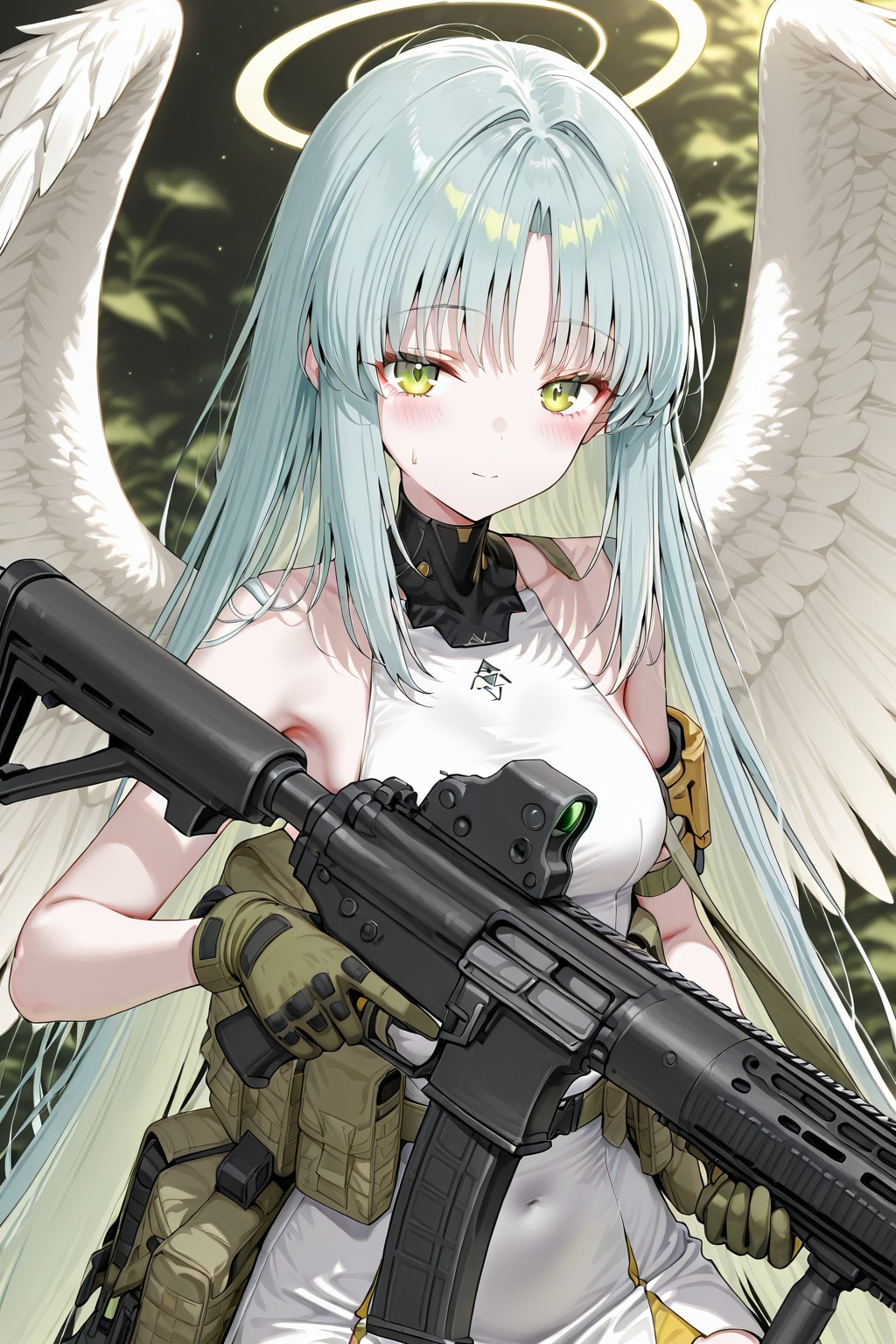 ちょっと物騒な天使ちゃん | の人気AIイラスト・グラビア