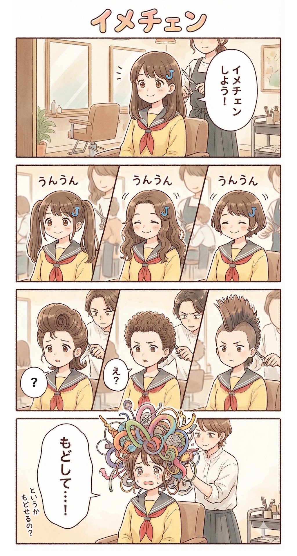 #4 ジェミ子ちゃん「イメチェン」