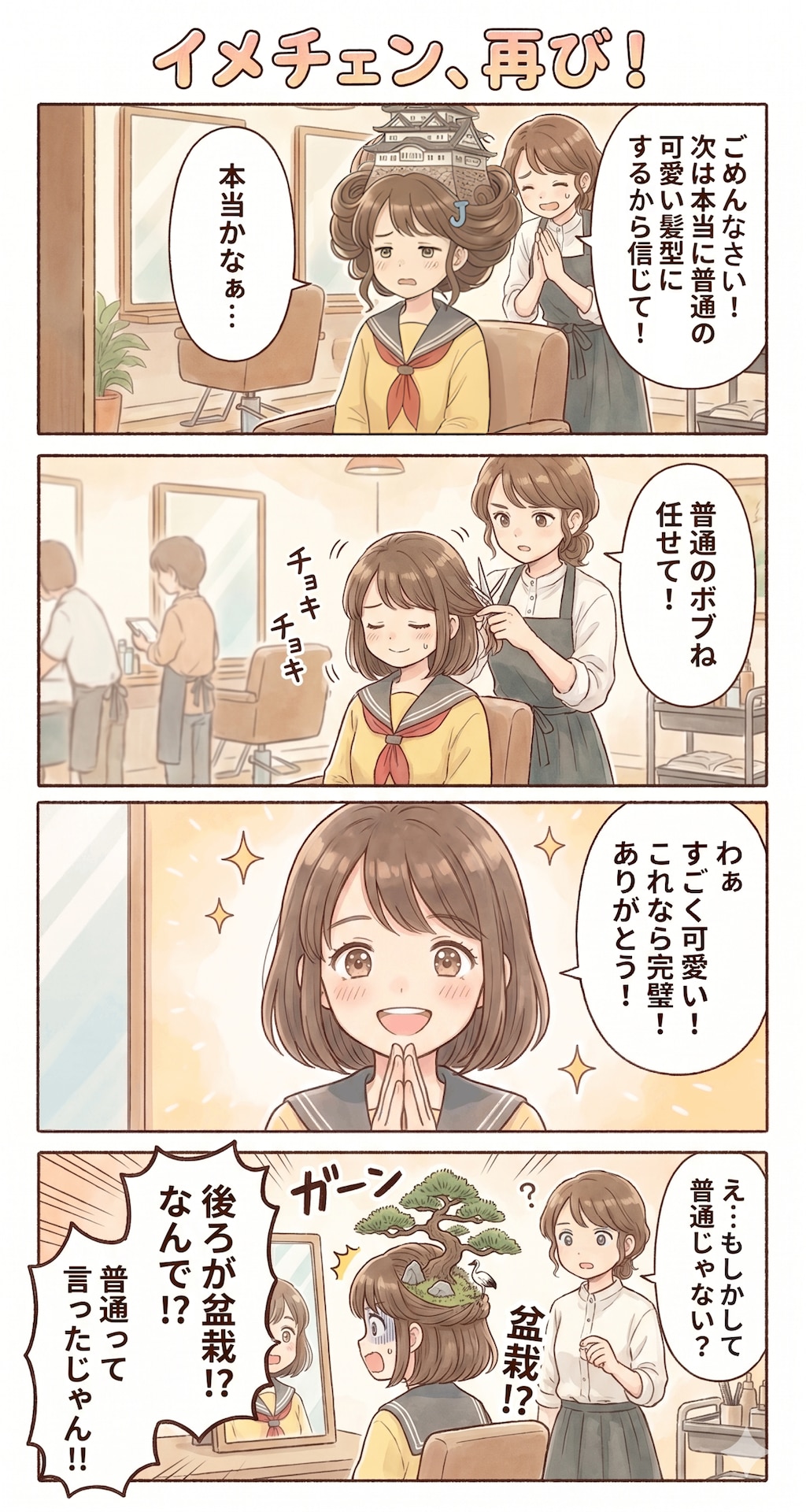 #4 ジェミ子ちゃん「イメチェン」
