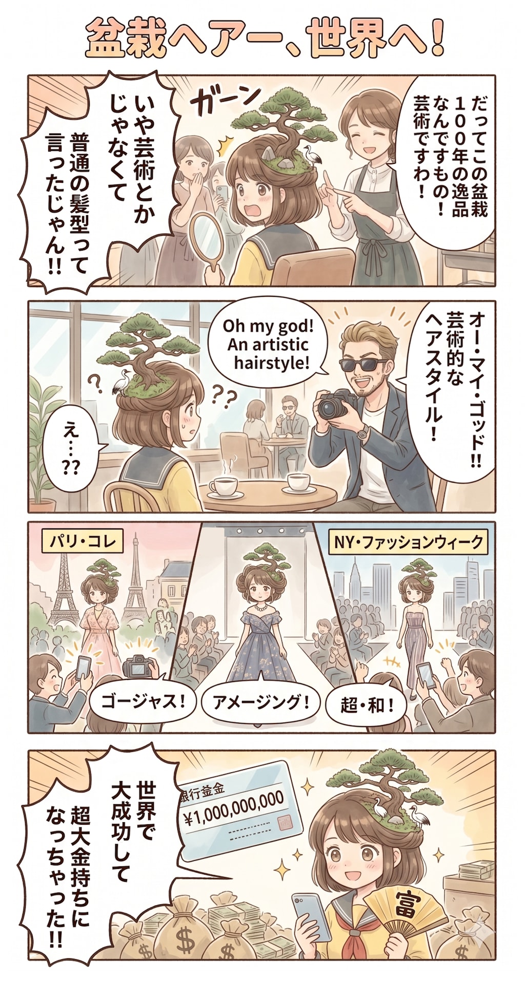 #4 ジェミ子ちゃん「イメチェン」
