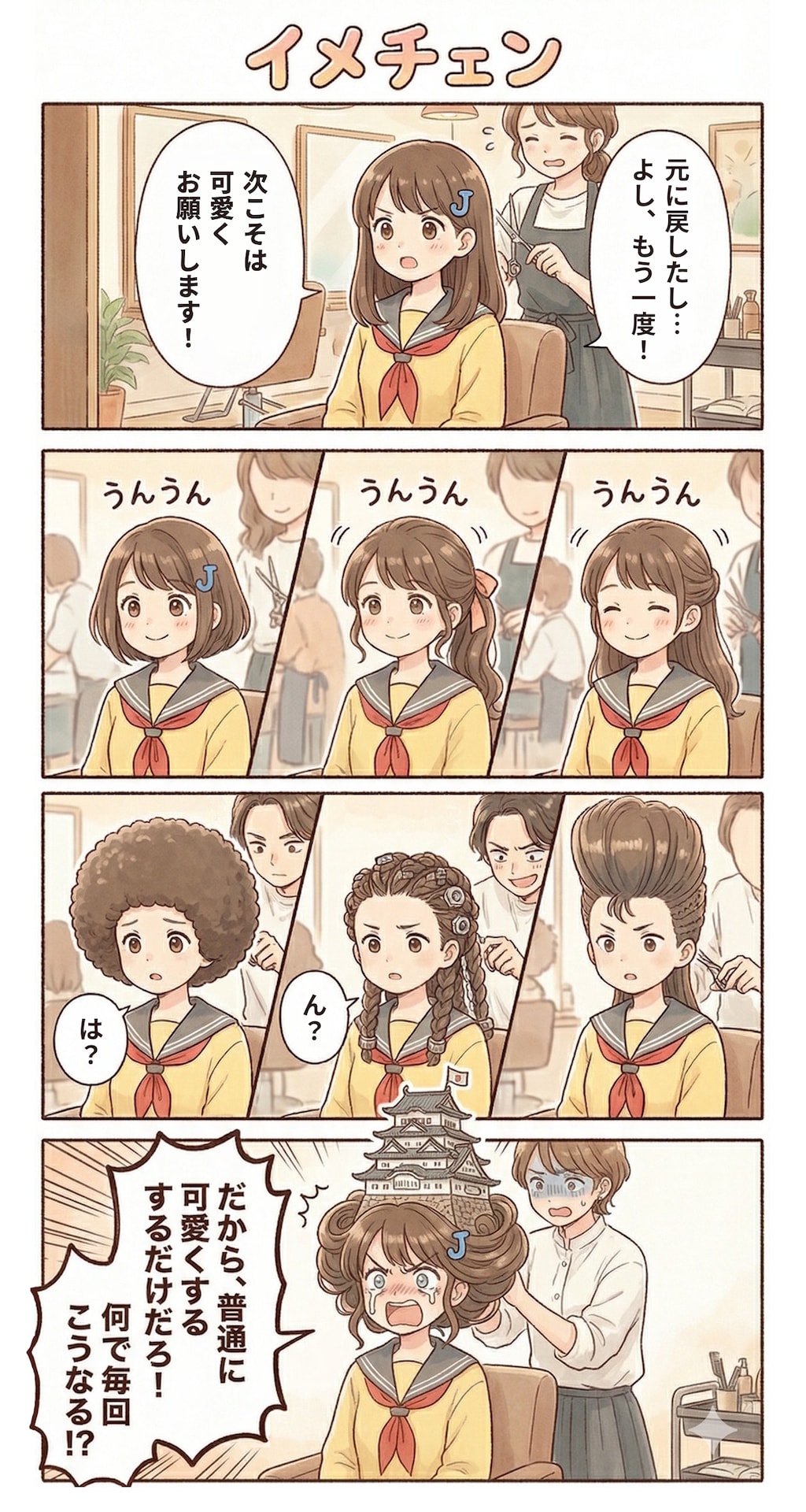 #4 ジェミ子ちゃん「イメチェン」