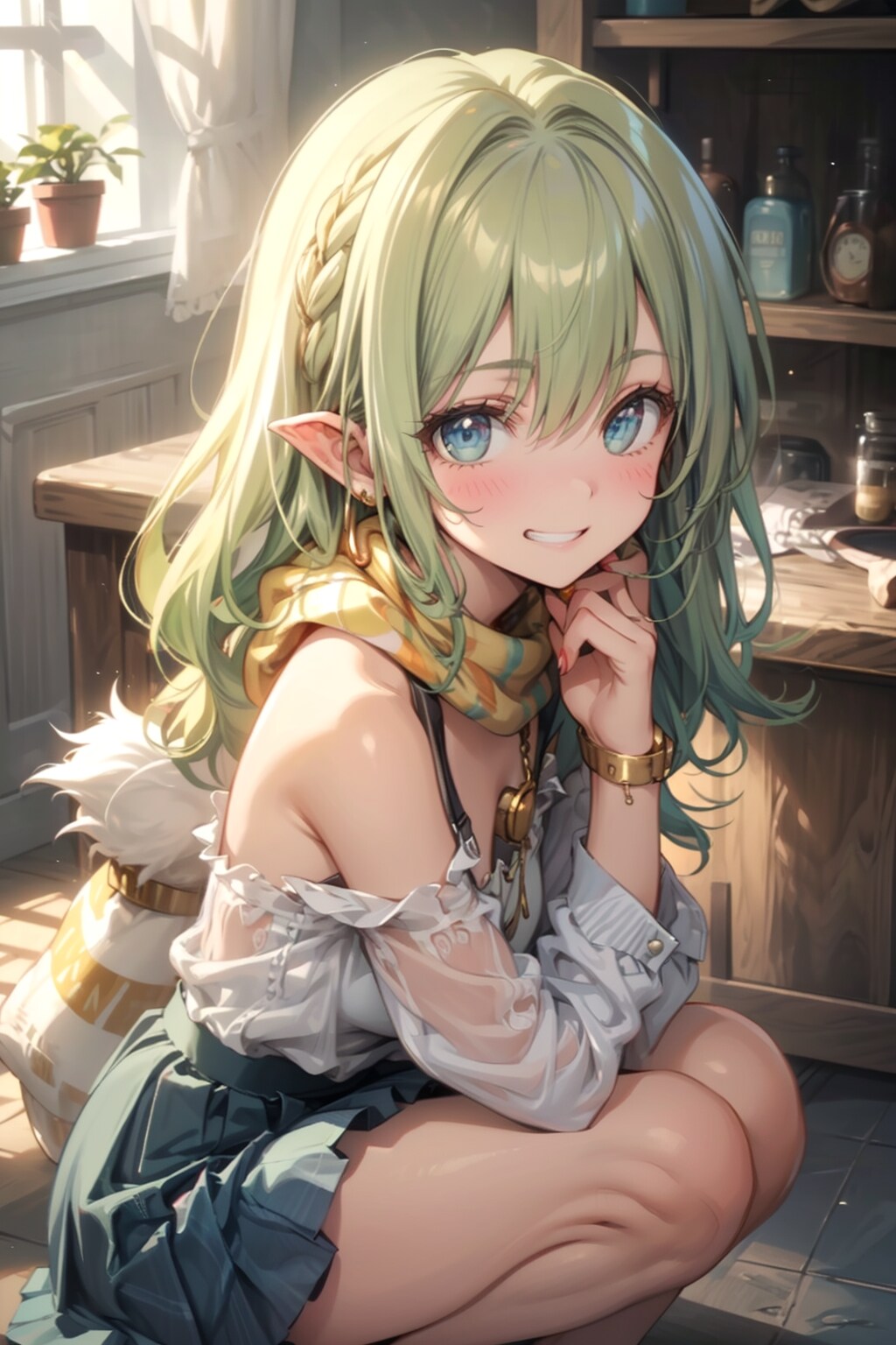 魔導具ギルドのクラフターちゃん | の人気AIイラスト・グラビア